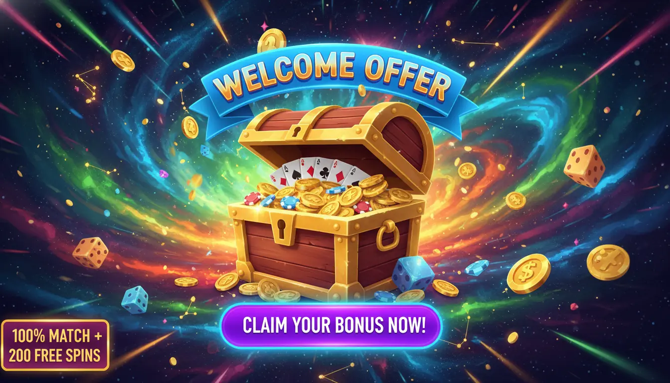 Velkomsttilbud Lucky7even casino